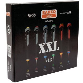 Bahco BE-9875 Screwdriver set XXL 13 pieces