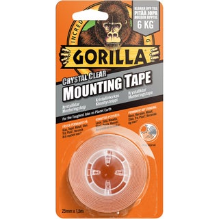 Gorilla Heavy Duty Mounting Tape 2-sided tape 25mm 1,5m