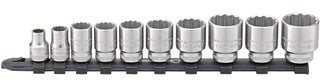 Hylsysarja 3/8" Stahlwille 12-kulm 8-24mm 10-os kiskossa 45/10-12917 | 96052010
