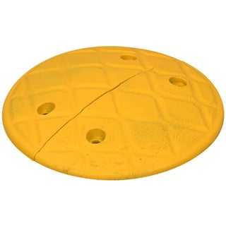 Head restraint End 5Cm Yellow 2pcs